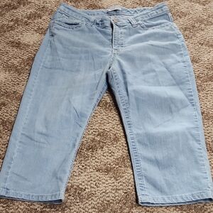 Lee Slender Secret Light Blue Women's Capris